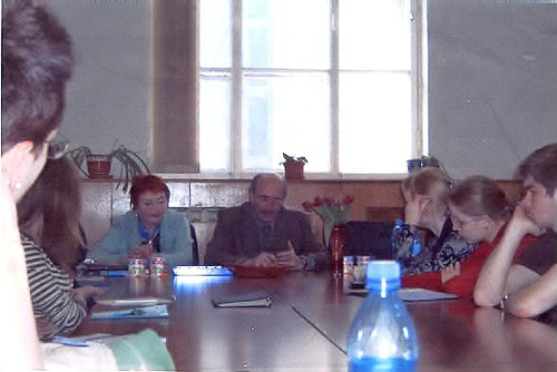 Встреча преподавателей и студентов МПГУ с писателем Кабаковым
